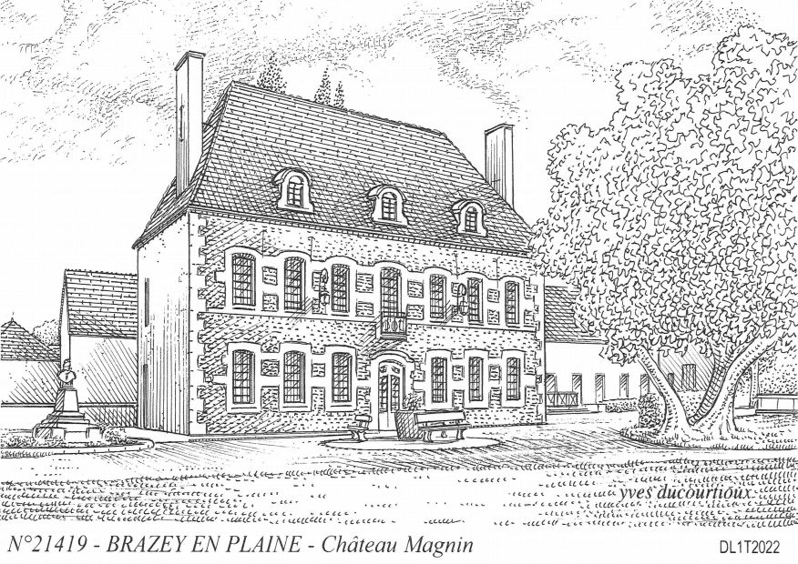 N 21419 - BRAZEY EN PLAINE - château magnin